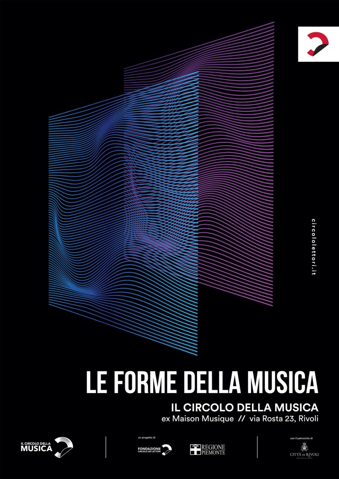 Circolo della musica, Rivoli (To) - I primi annunci della nuova stagione.